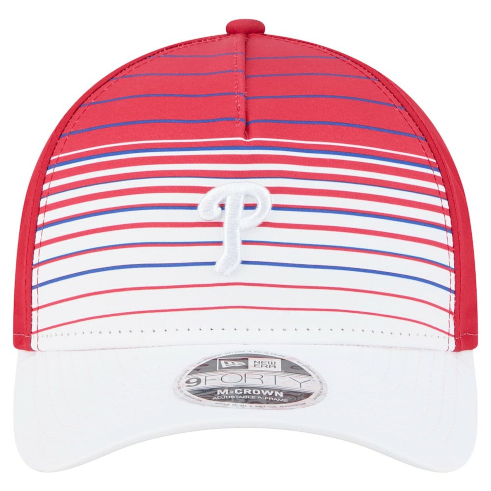 Philadelphia Phillies New Era Gradient 9FORTY M-Crown Adjustable Hat - MLB
