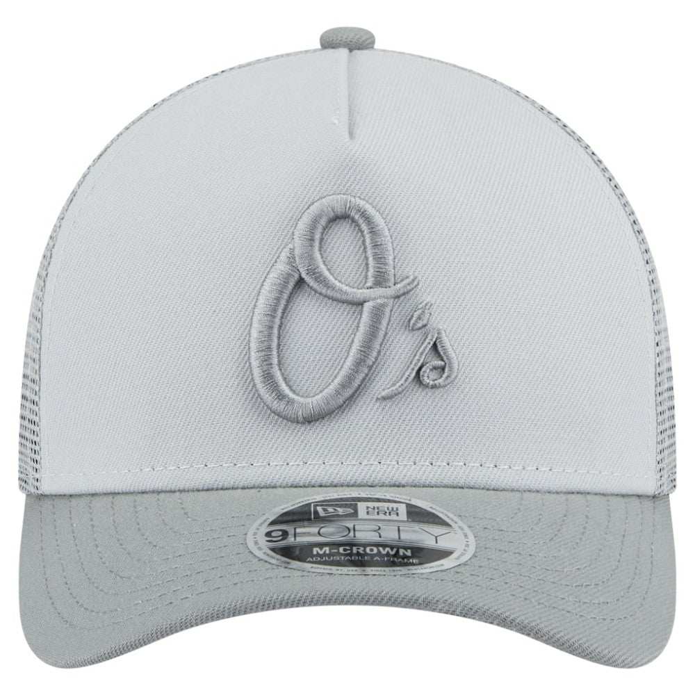 Baltimore Orioles New Era Color Pack A-Frame 9FORTY Trucker Adjustable Hat - MLB