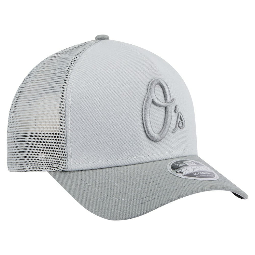 Baltimore Orioles New Era Color Pack A-Frame 9FORTY Trucker Adjustable Hat - MLB