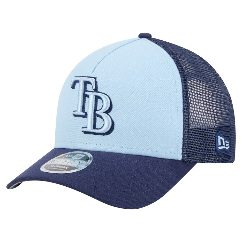 Tampa Bay Rays New Era 2-Tone Color Pack 9FORTY M-Crown A-Frame Adjustable Hat - MLB