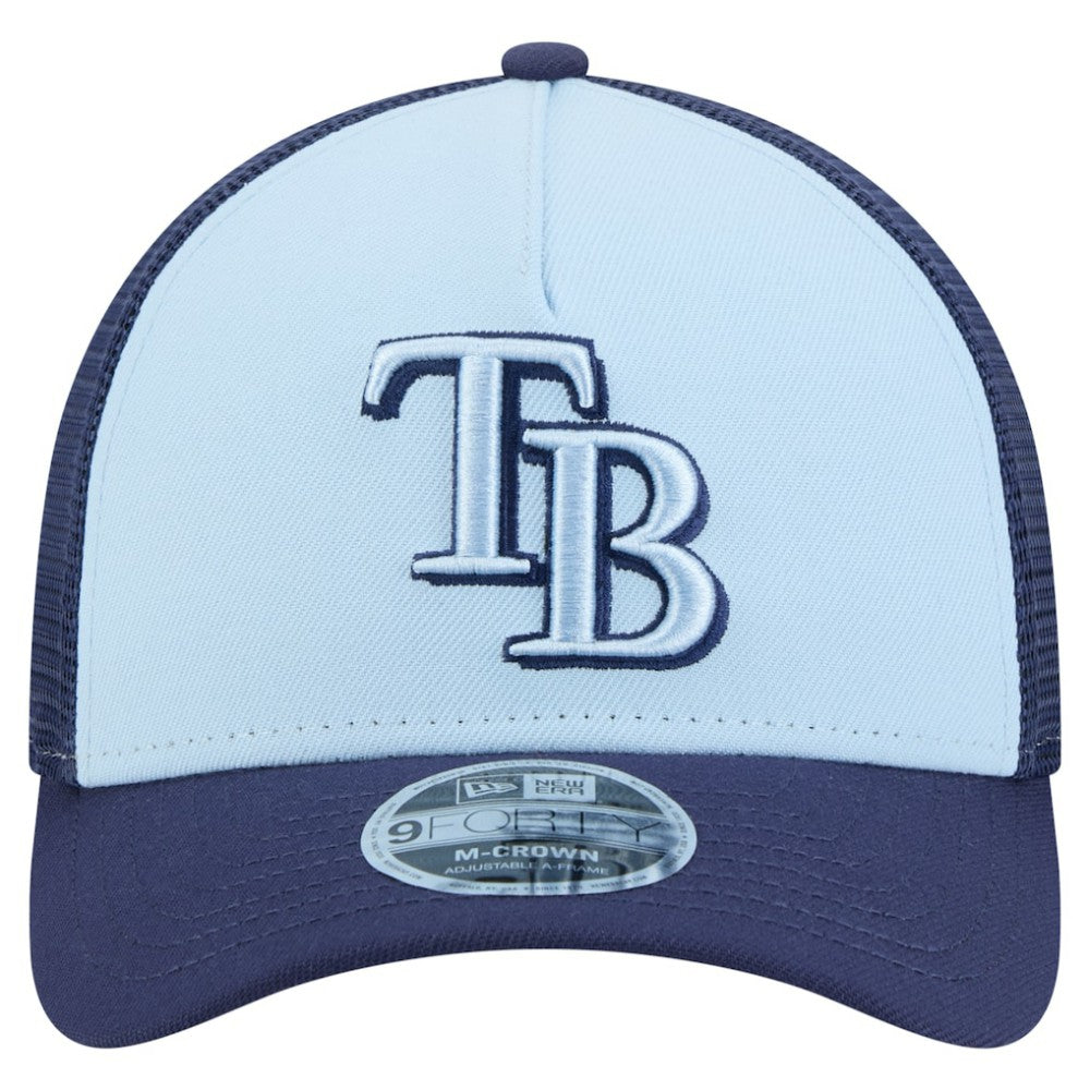 Tampa Bay Rays New Era 2-Tone Color Pack 9FORTY M-Crown A-Frame Adjustable Hat - MLB