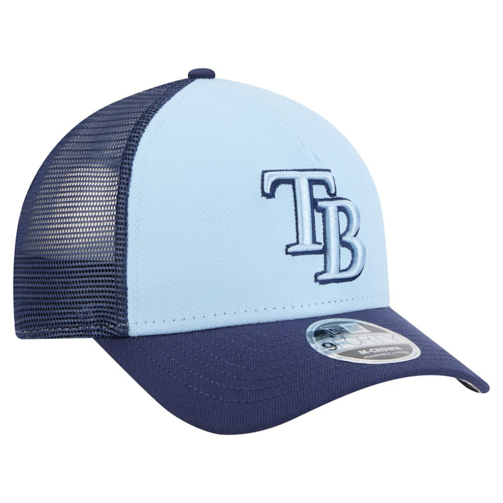 Tampa Bay Rays New Era 2-Tone Color Pack 9FORTY M-Crown A-Frame Adjustable Hat - MLB