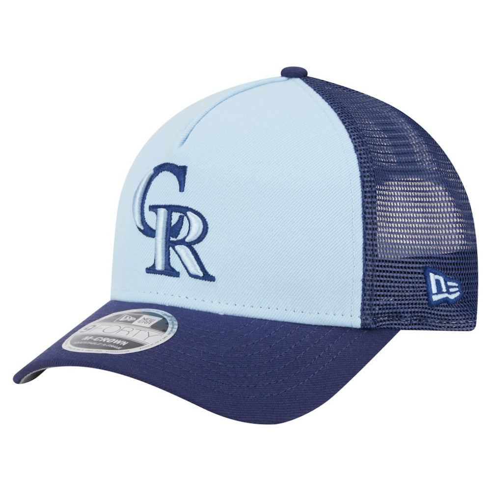 Colorado Rockies New Era 2-Tone Color Pack 9FORTY M-Crown A-Frame Adjustable Hat - MLB