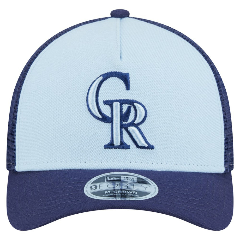 Colorado Rockies New Era 2-Tone Color Pack 9FORTY M-Crown A-Frame Adjustable Hat - MLB