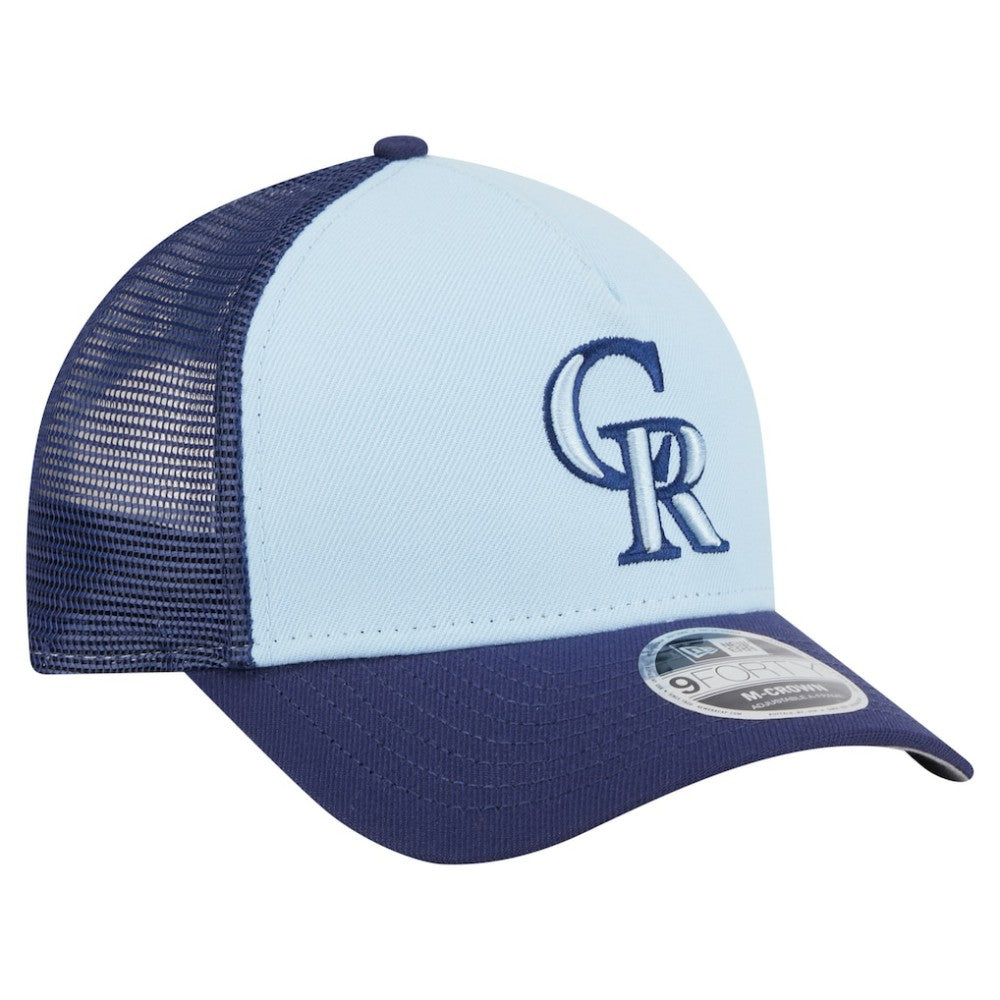 Colorado Rockies New Era 2-Tone Color Pack 9FORTY M-Crown A-Frame Adjustable Hat - MLB