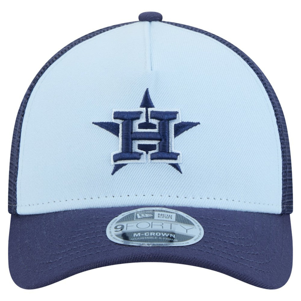 Houston Astros New Era 2-Tone Color Pack 9FORTY M-Crown A-Frame Adjustable Hat - MLB