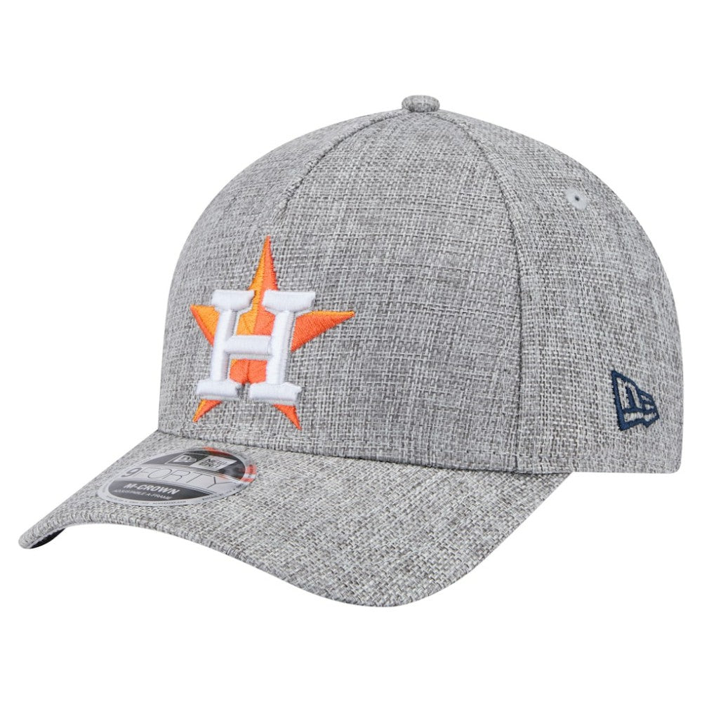 Houston Astros New Era Cotton Weave M-Crown A-Frame 9FORTY Adjustable Hat - MLB