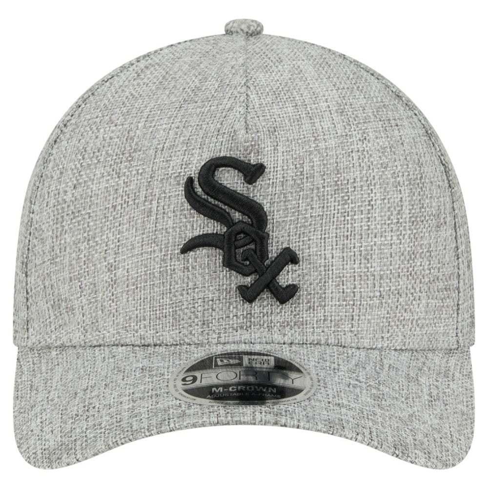 Chicago White Sox New Era Cotton Weave M-Crown A-Frame 9FORTY Adjustable Hat - MLB