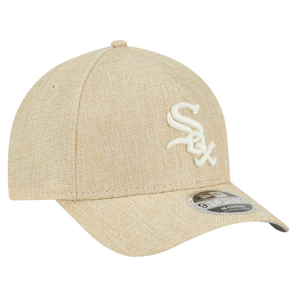 Chicago White Sox New Era Cotton Weave M-Crown A-Frame 9FORTY Adjustable Hat - MLB
