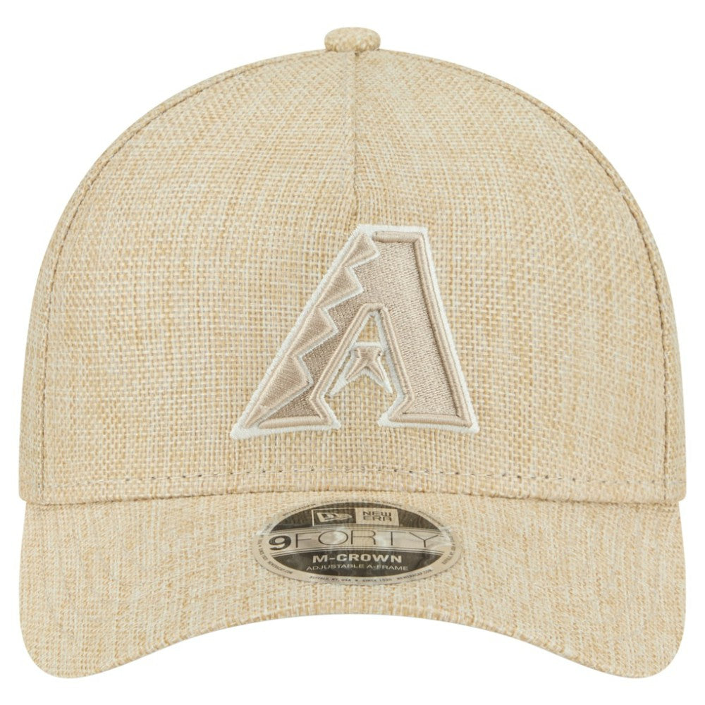 Arizona Diamondbacks New Era Cotton Weave M-Crown A-Frame 9FORTY Adjustable Hat - MLB