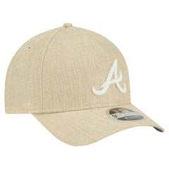Atlanta Braves New Era Cotton Weave M-Crown A-Frame 9FORTY Adjustable Hat - MLB
