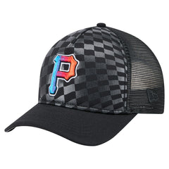 Pittsburgh Pirates New Era Gradient 9FORTY A-Frame M-Crown Trucker Adjustable Hat - MLB