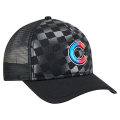 Chicago Cubs New Era Gradient 9FORTY A-Frame M-Crown Trucker Adjustable Hat - MLB