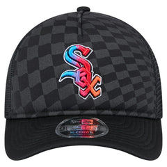 Chicago White Sox New Era Gradient 9FORTY A-Frame M-Crown Trucker Adjustable Hat - MLB