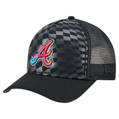 Atlanta Braves New Era Gradient 9FORTY A-Frame M-Crown Trucker Adjustable Hat - MLB