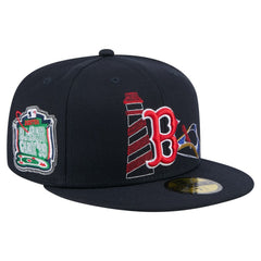 Boston Red Sox New Era State Stitch 59FIFTY Fitted Hat - MLB
