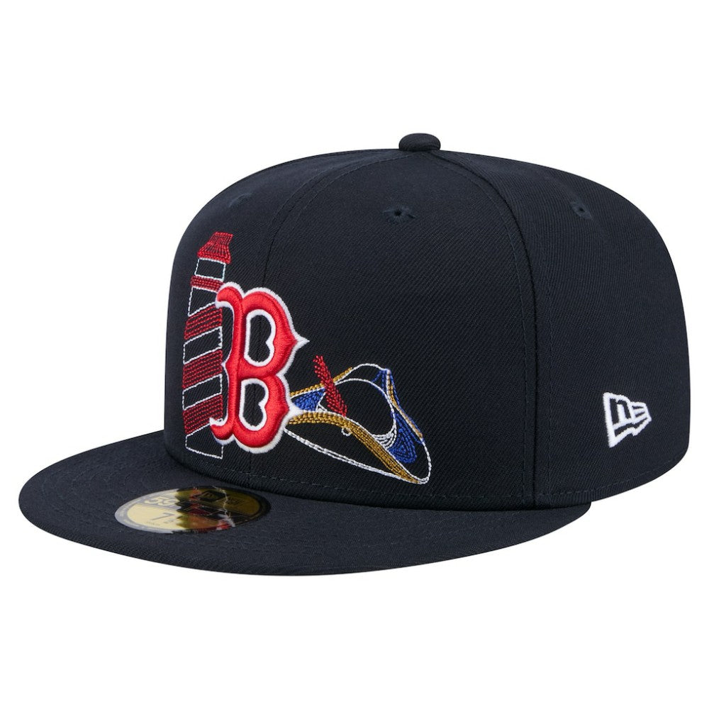 Boston Red Sox New Era State Stitch 59FIFTY Fitted Hat - MLB
