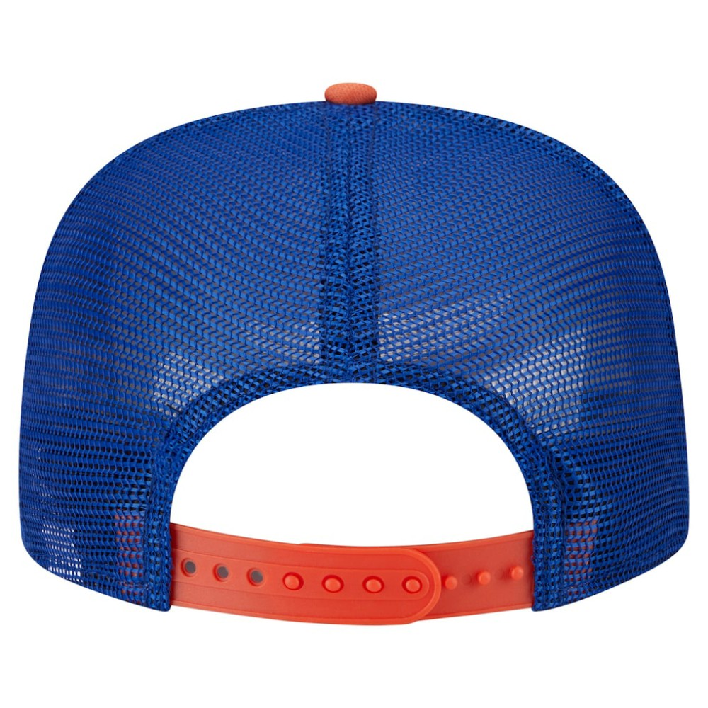 New York Mets New Era Retro Script Trucker 9FIFTY Snapback Hat - MLB