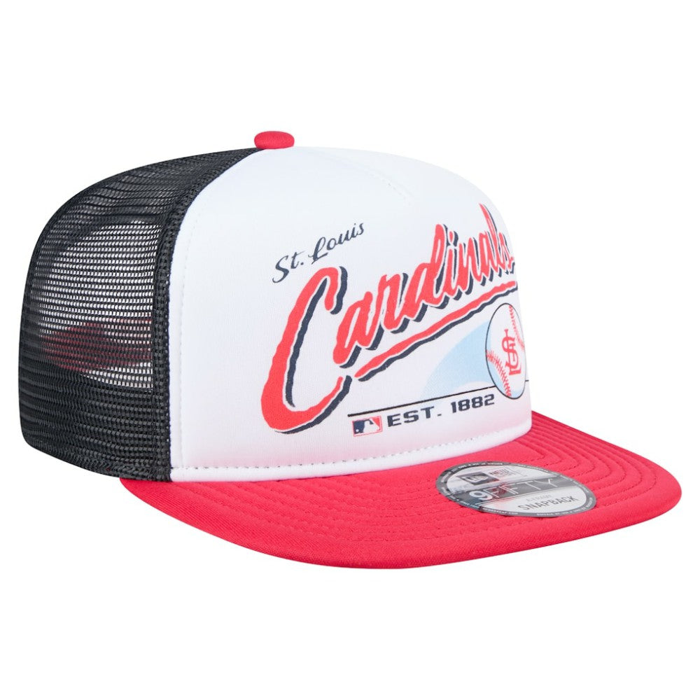 St. Louis Cardinals New Era Retro Script 9FIFTY Snapback Hat - MLB