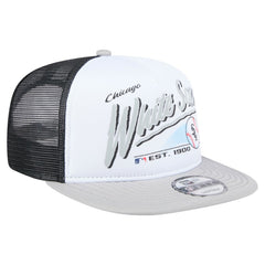 Chicago White Sox New Era Retro Script Trucker 9FIFTY Snapback Hat - MLB