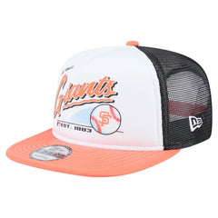 San Francisco Giants New Era Retro Script Trucker 9FIFTY Snapback Hat - MLB