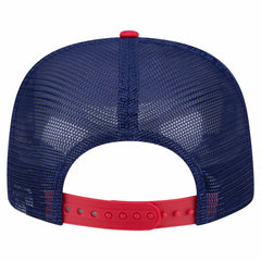 Texas Rangers New Era Retro Script Trucker 9FIFTY Snapback Hat - MLB