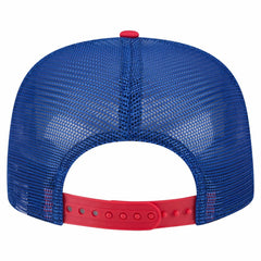 Chicago Cubs New Era Retro Script Trucker 9FIFTY Snapback Hat - MLB