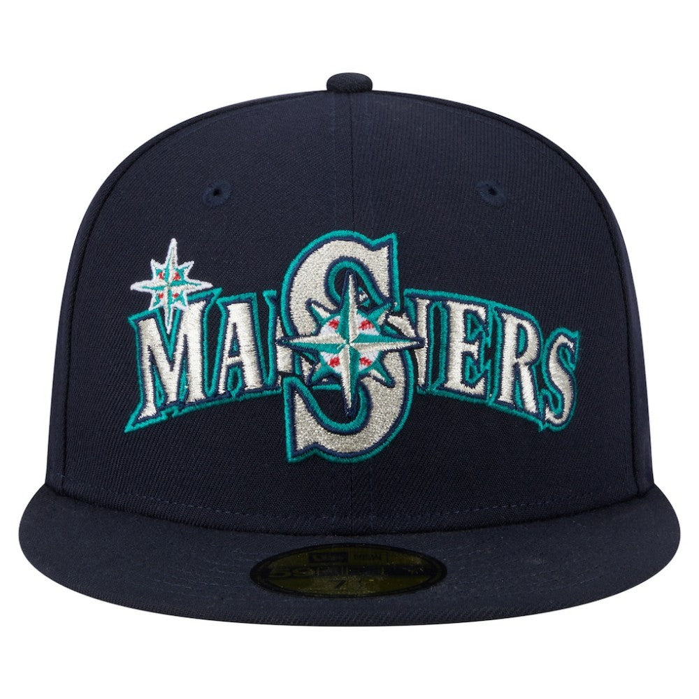 Seattle Mariners New Era Overlap 59FIFTY Fitted Hat - MLB