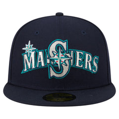 Seattle Mariners New Era Overlap 59FIFTY Fitted Hat - MLB