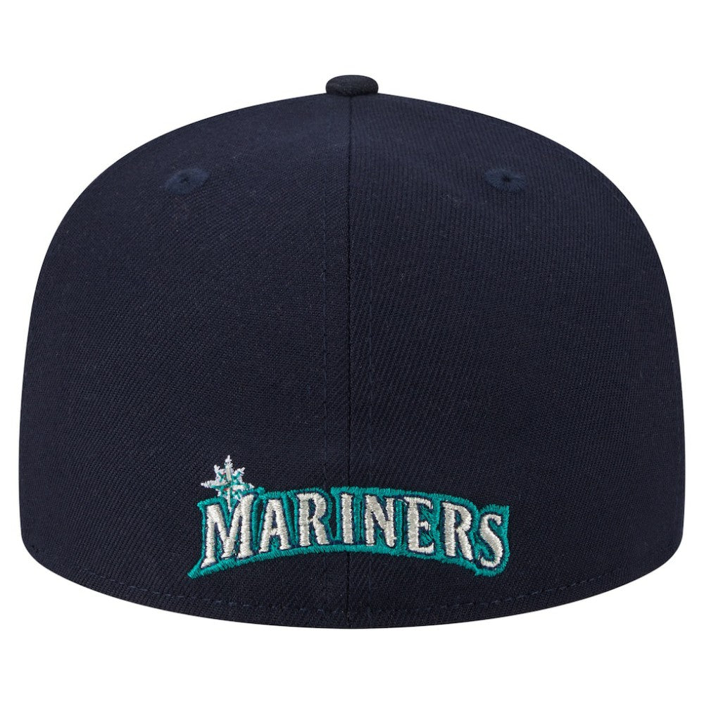 Seattle Mariners New Era Overlap 59FIFTY Fitted Hat - MLB