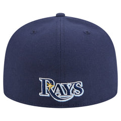 Tampa Bay Rays New Era Overlap 59FIFTY Fitted Hat - MLB