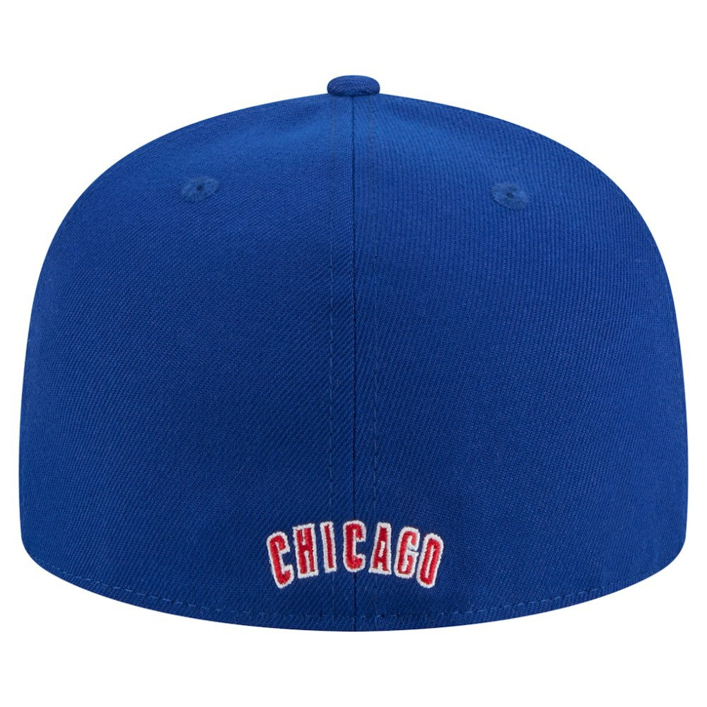 Chicago Cubs New Era Overlap 59FIFTY Fitted Hat - MLB