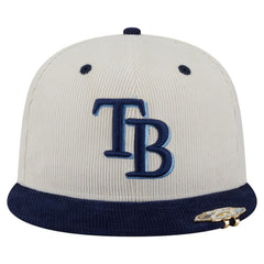 Tampa Bay Rays New Era Two-Tone Corduroy 59FIFTY Fitted Hat - MLB