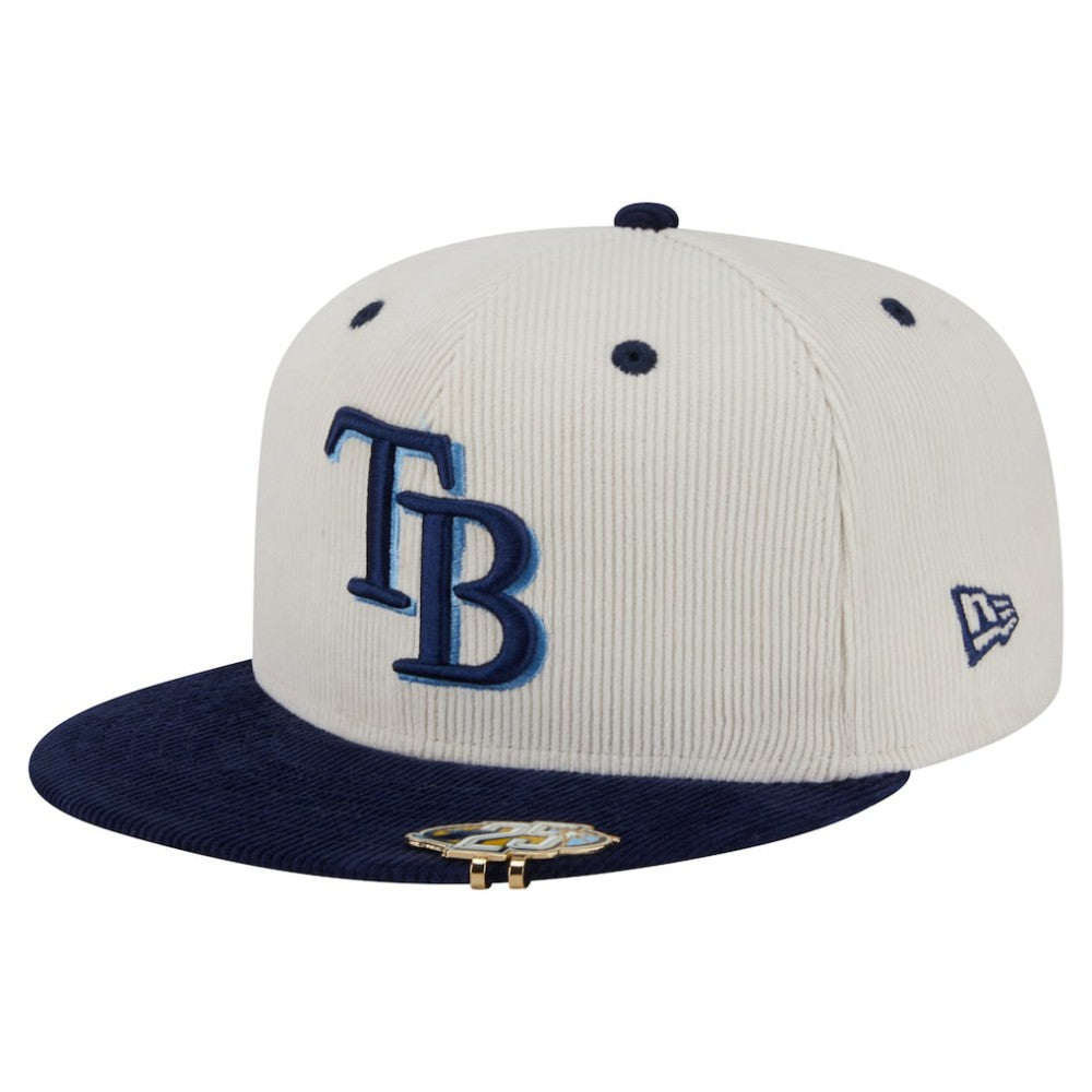 Tampa Bay Rays New Era Two-Tone Corduroy 59FIFTY Fitted Hat - MLB