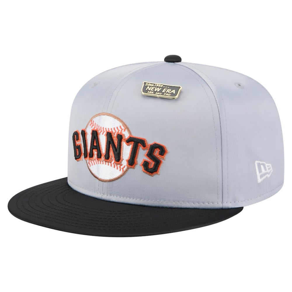 San Francisco Giants New Era Satin 59FIFTY Fitted Hat - MLB