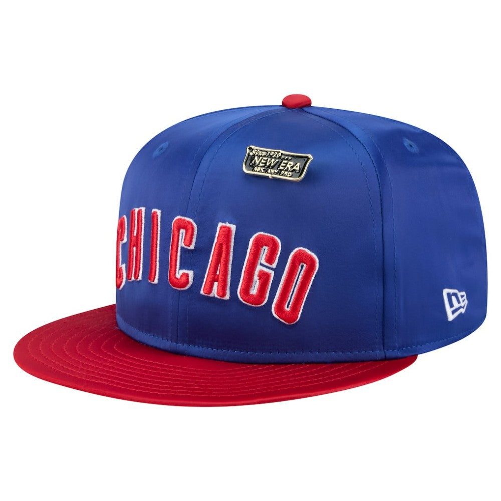 Chicago Cubs New Era Satin 59FIFTY Fitted Hat - MLB