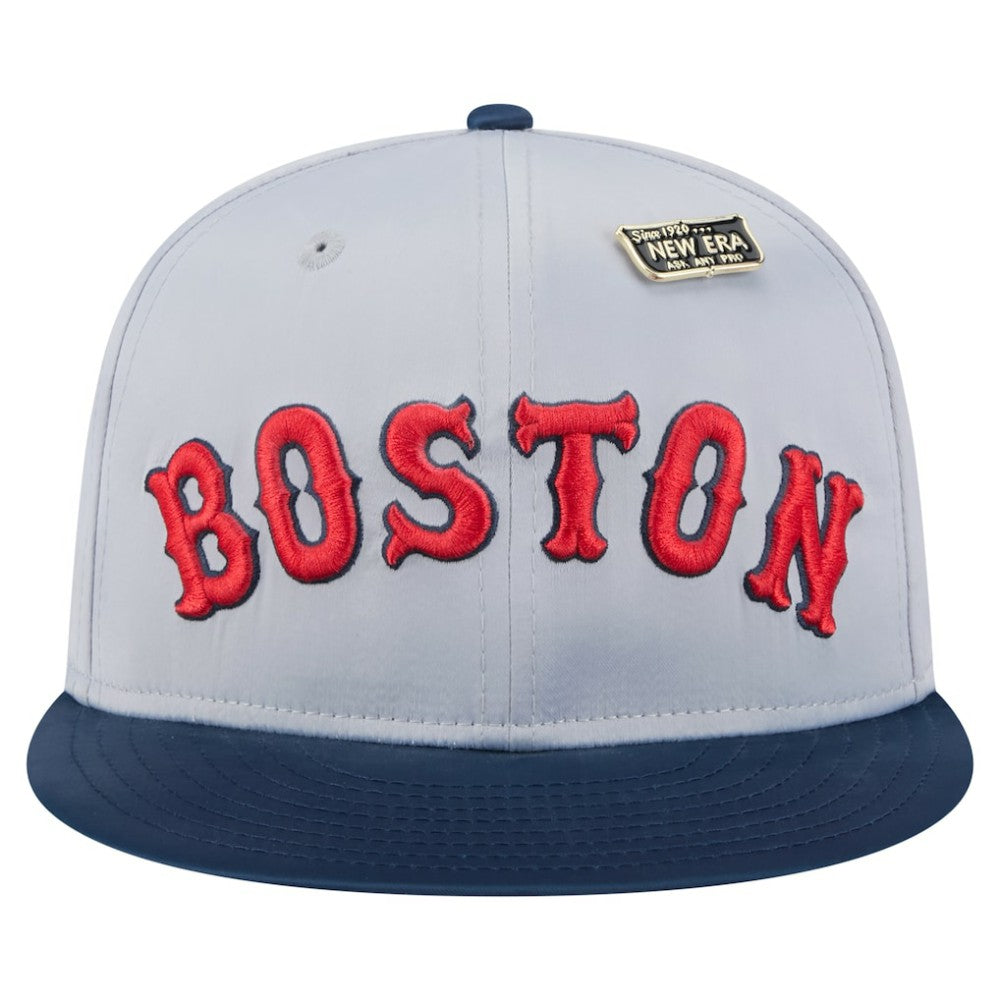 Boston Red Sox New Era Satin 59FIFTY Fitted Hat - MLB