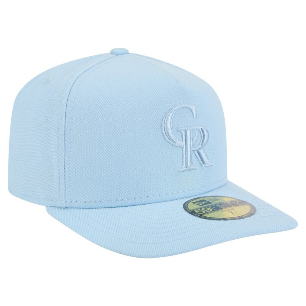Colorado Rockies New Era Color Pack A-Frame 59FIFTY Fitted Hat - MLB