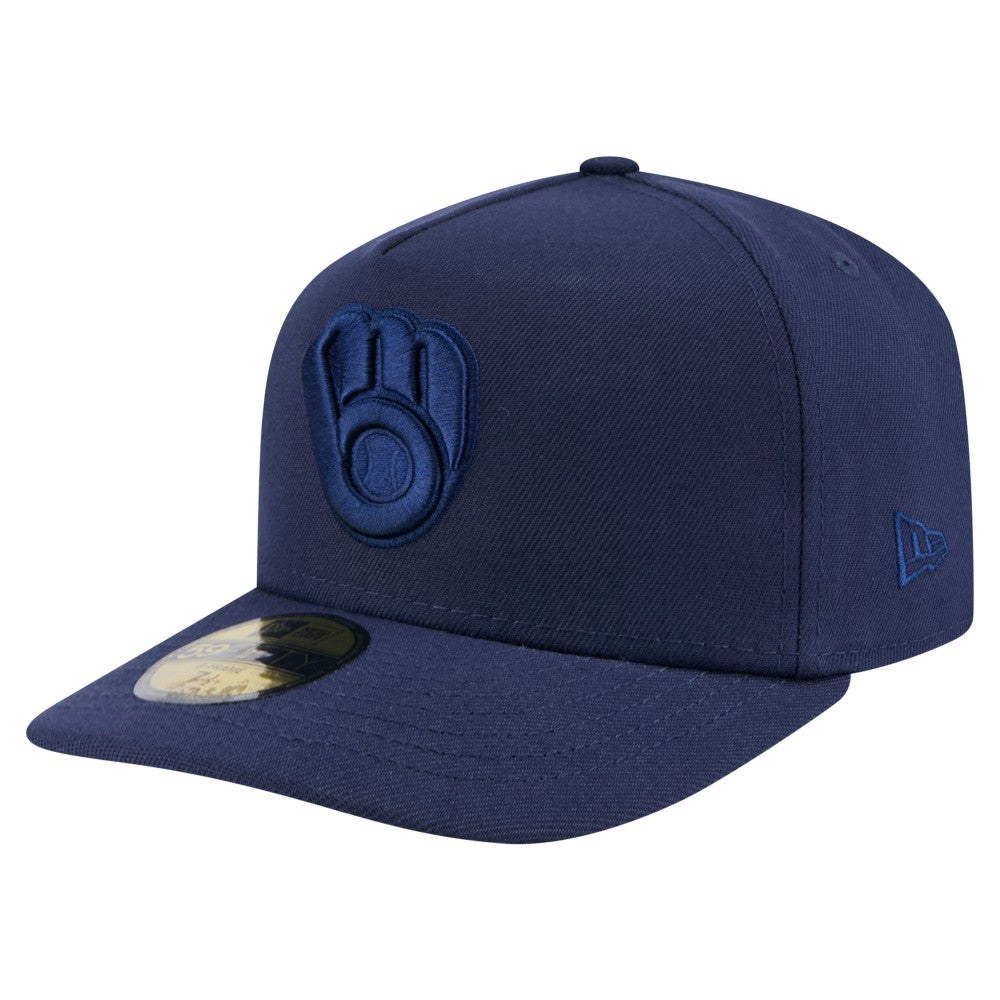 Milwaukee Brewers New Era Color Pack A-Frame 59FIFTY Fitted Hat - MLB