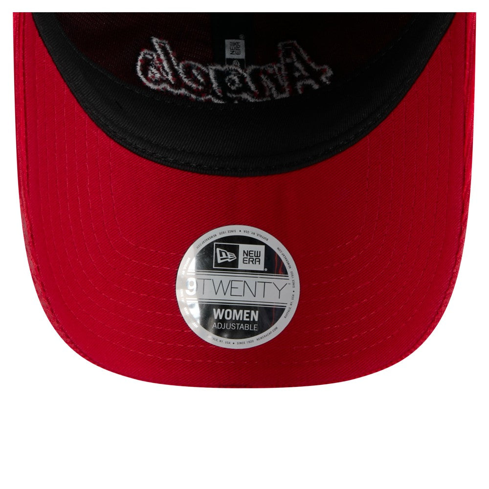 Los Angeles Angels New Era Women's Corduroy 9TWENTY Adjustable Hat - MLB