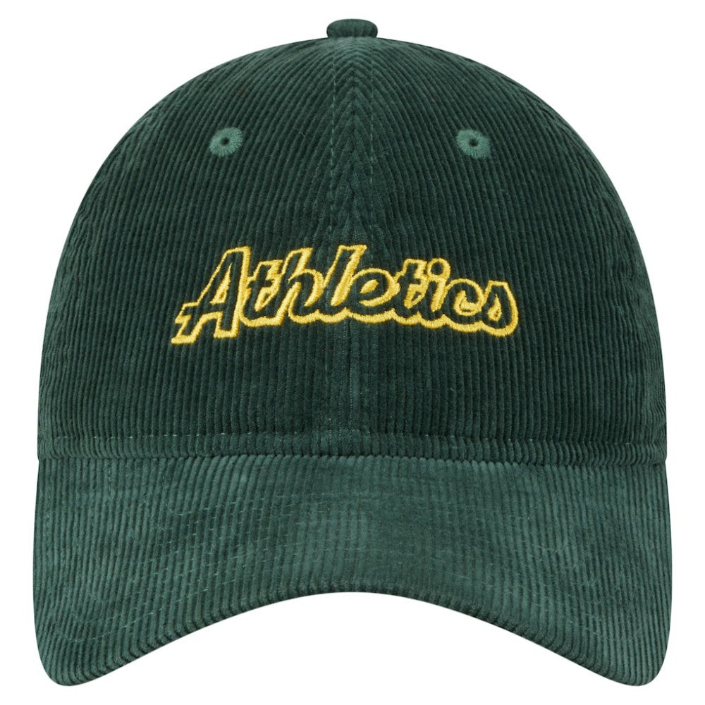 Athletics New Era Women's Corduroy 9TWENTY Adjustable Hat - MLB