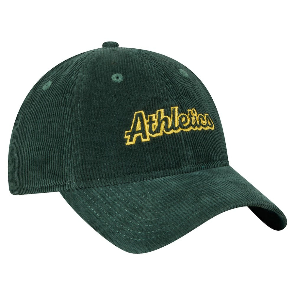 Athletics New Era Women's Corduroy 9TWENTY Adjustable Hat - MLB