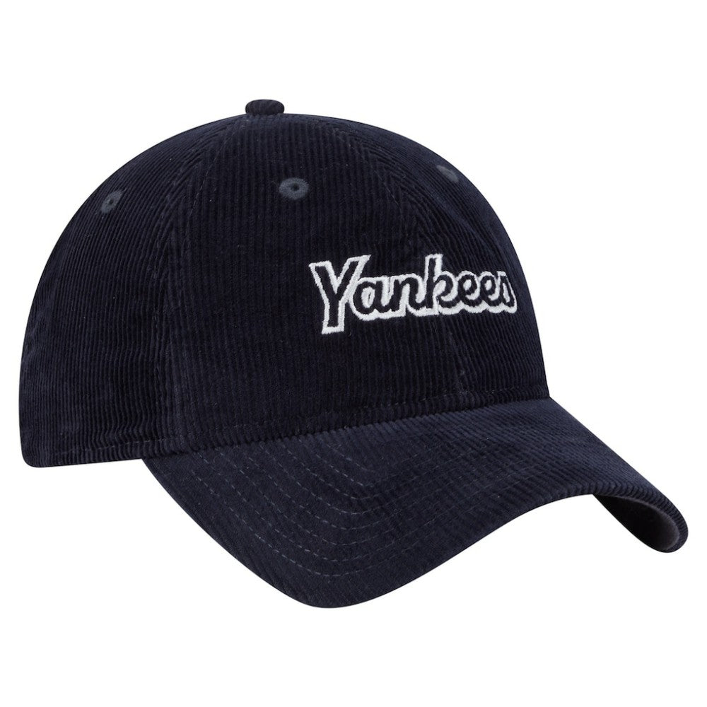 New York Yankees New Era Women's Corduroy 9TWENTY Adjustable Hat - MLB