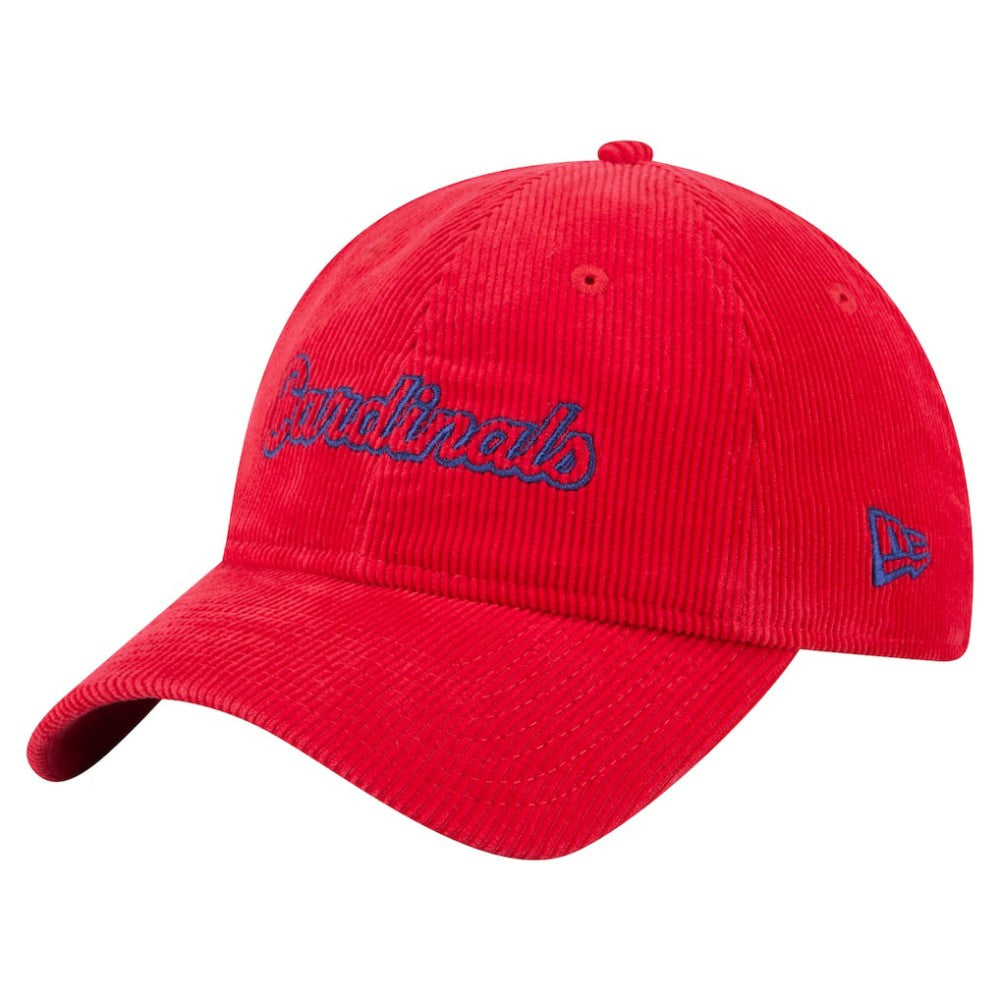 St. Louis Cardinals New Era Women's Corduroy 9TWENTY Adjustable Hat - MLB