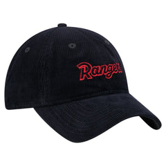 Texas Rangers New Era Women's Corduroy 9TWENTY Adjustable Hat - MLB
