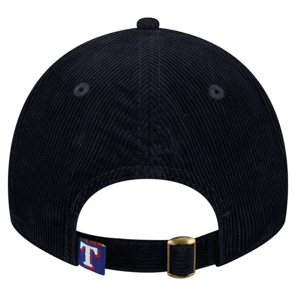 Texas Rangers New Era Women's Corduroy 9TWENTY Adjustable Hat - MLB