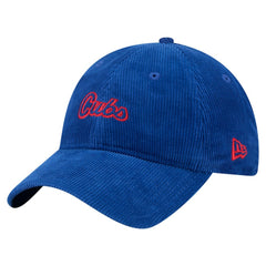 Chicago Cubs New Era Women's Corduroy 9TWENTY Adjustable Hat - MLB