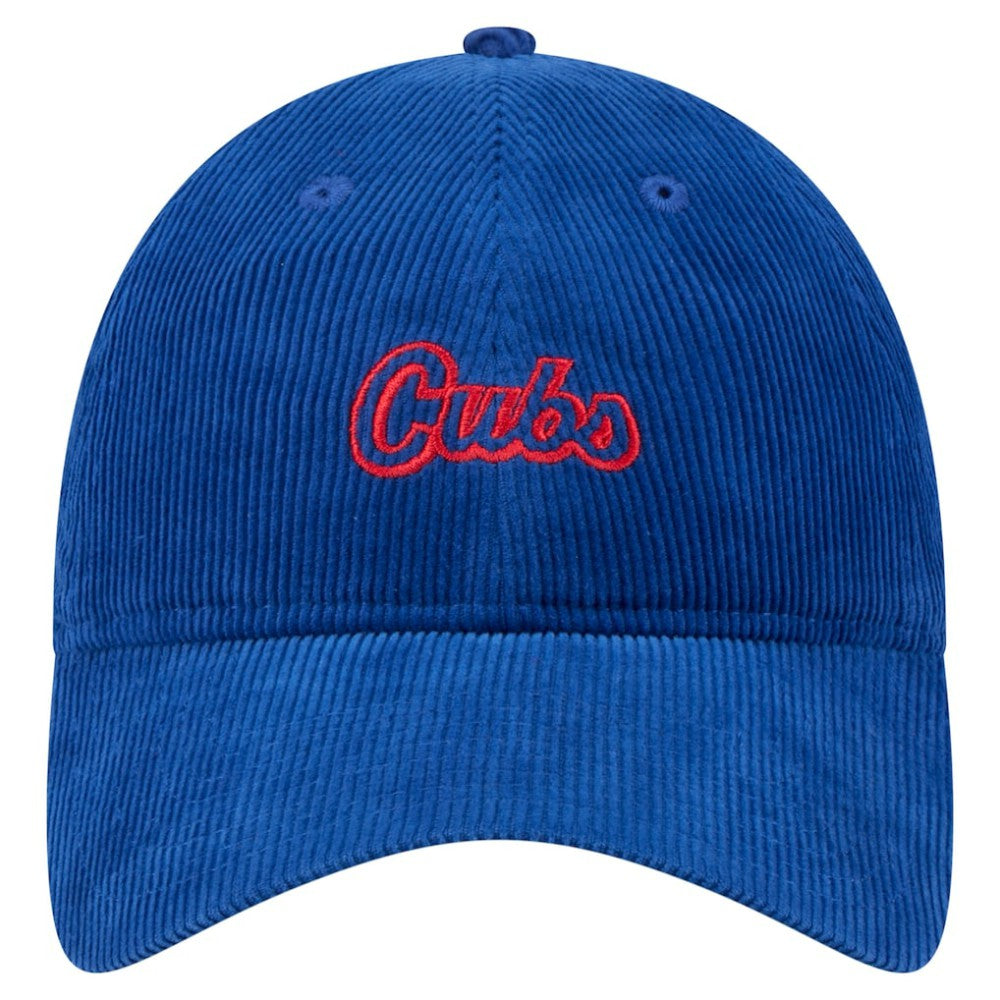 Chicago Cubs New Era Women's Corduroy 9TWENTY Adjustable Hat - MLB