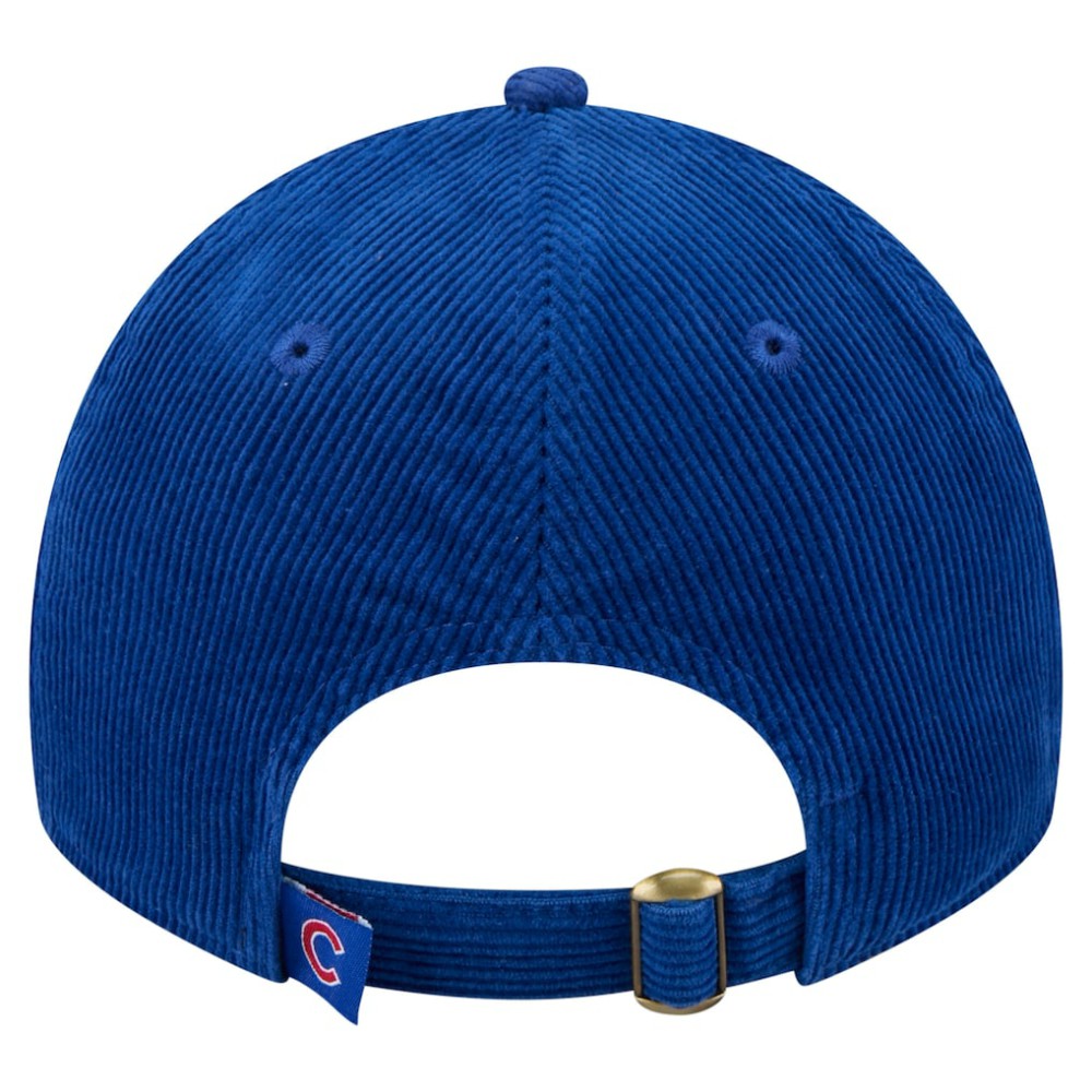 Chicago Cubs New Era Women's Corduroy 9TWENTY Adjustable Hat - MLB