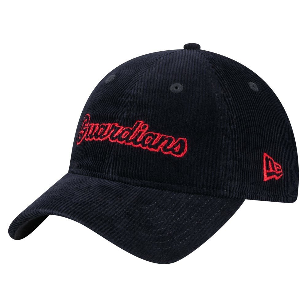 Cleveland Guardians New Era Women's Corduroy 9TWENTY Adjustable Hat - MLB